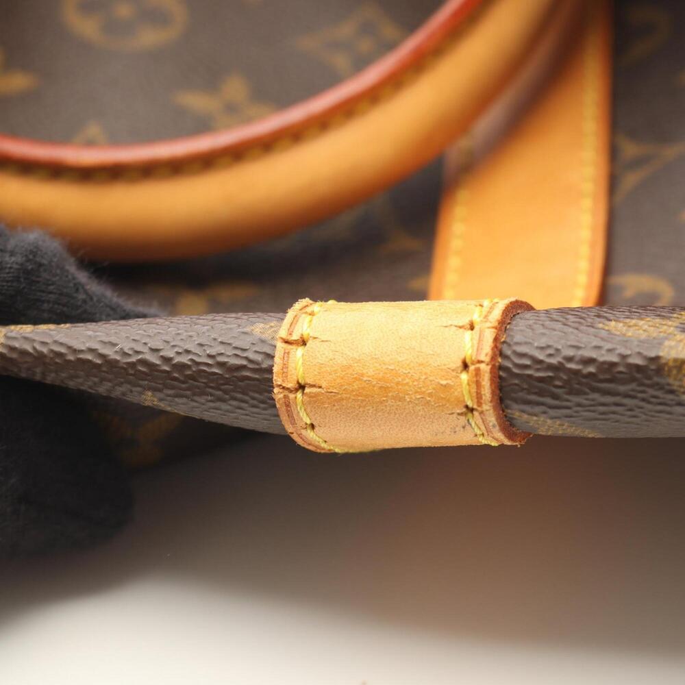 LOUIS VUITTON Brown Monogram Leather Keepall 50 Boston Bag - Picture 12 of 12
